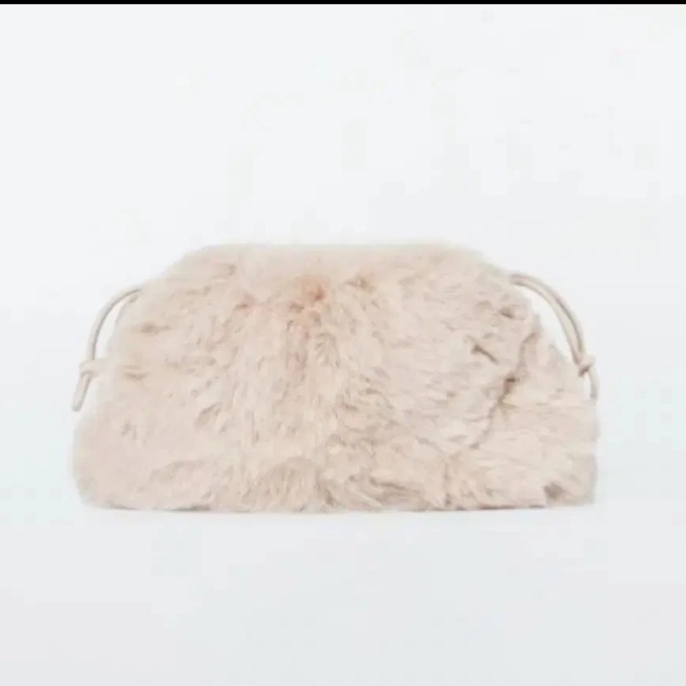CAVATELLI MINI CLUTCH BAG - FAUX FUR